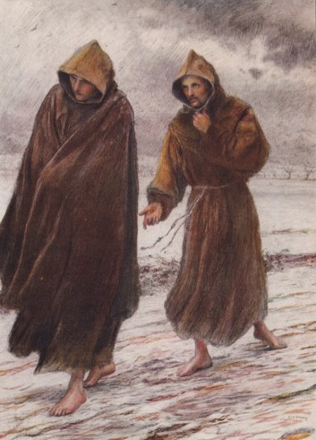 St Francis sets forth to Friar Leo.jpg