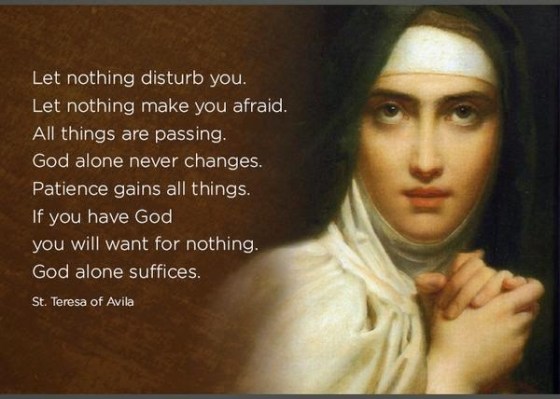 Image result for st teresa of avila prayer